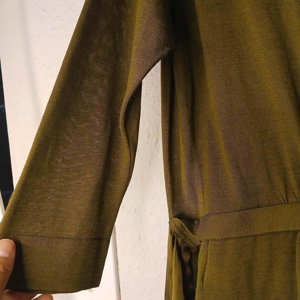Hugo Boss Forest Green Knit Cardigan - Picture 10 of 12